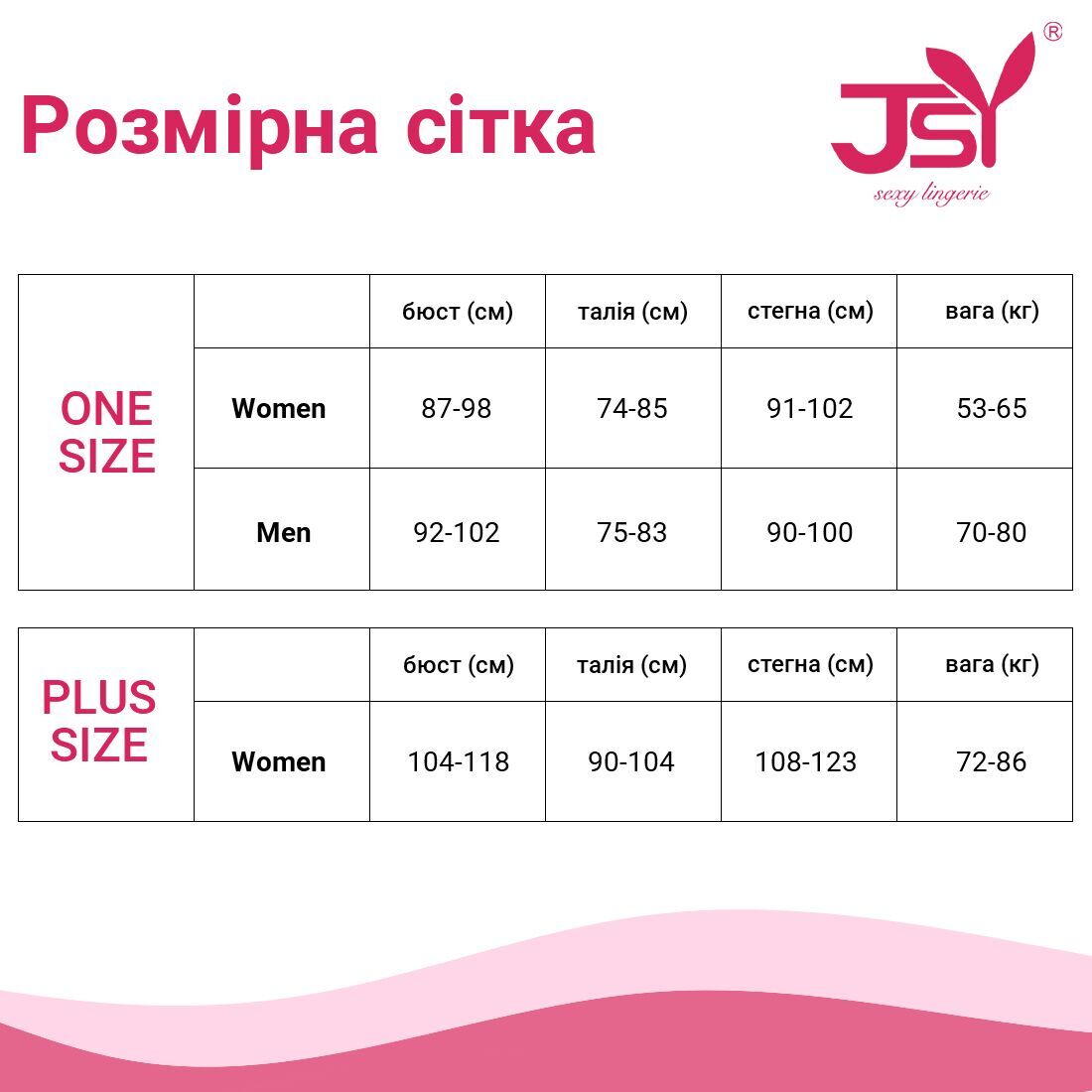 Thumb image for product index 7: Комплект JSY «Невловима Лізбет» з мокрим ефектом