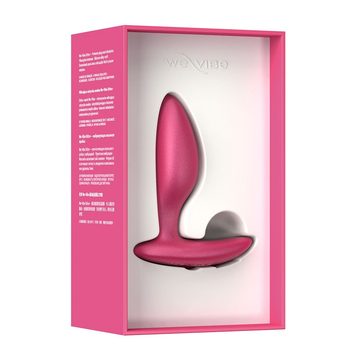 Thumb image for product index 7: Анальная смарт-вибропробка We-Vibe Ditto+ с пультом ДУ