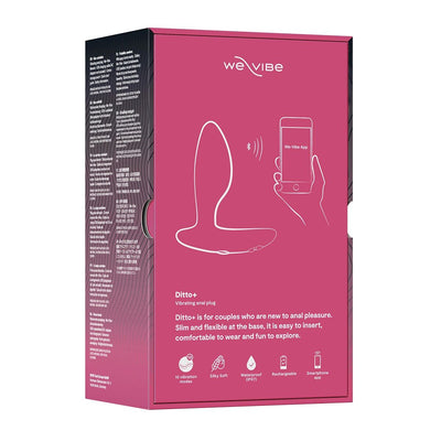 Main image for product index 11: Анальная смарт-вибропробка We-Vibe Ditto+ с пультом ДУ