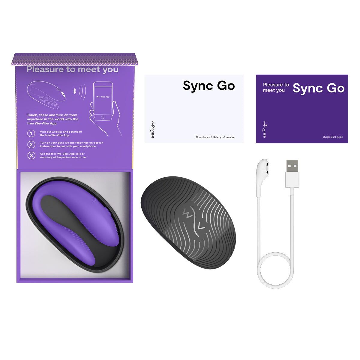 Thumb image for product index 19: Смарт-вибратор для пар We-Vibe Sync GO