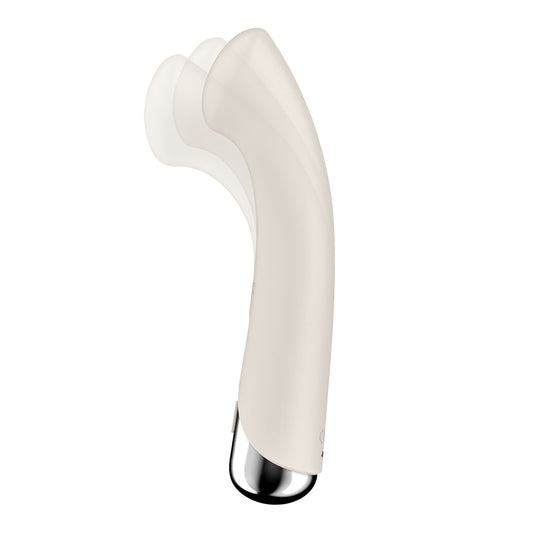 Вібратор з ротацією Satisfyer Spinning G-Spot 1, плоский майданчик для стимуляції точки G_