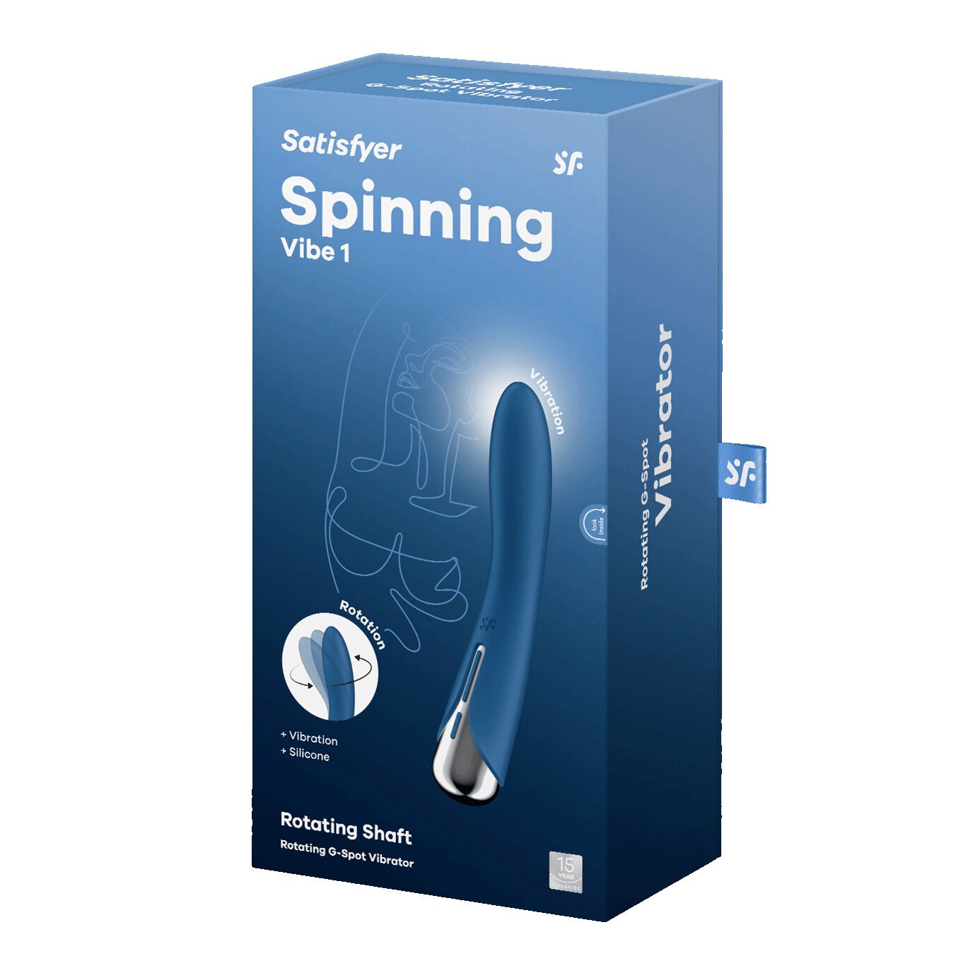 Thumb image for product index 24: Вібратор точки G з обертанням Satisfyer Spinning Vibe 1