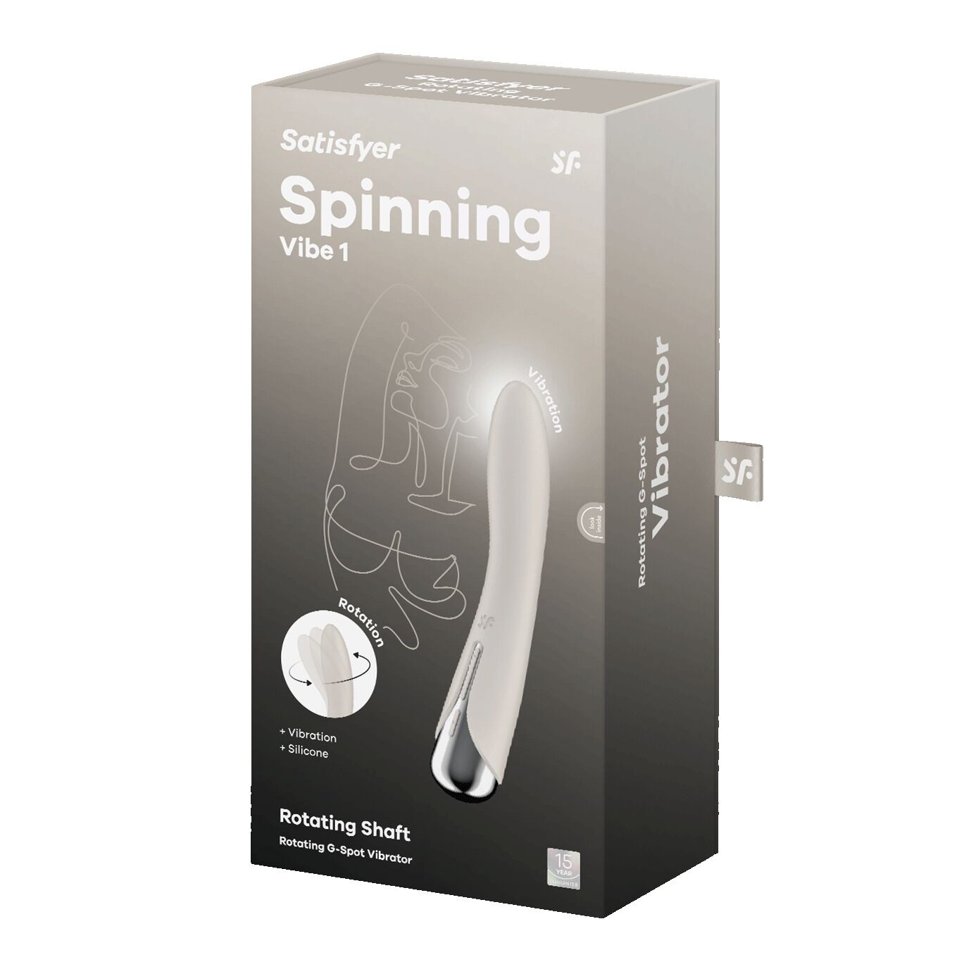 Thumb image for product index 8: Вібратор точки G з обертанням Satisfyer Spinning Vibe 1