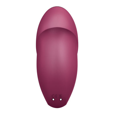 Main image for product index 14: Вібростимулятор-пульсатор Satisfyer Tap & Climax 1, ефект постукування пальцем