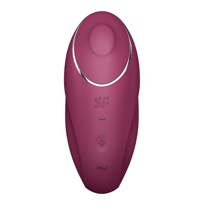 Main image for product index 11: Вібростимулятор-пульсатор Satisfyer Tap & Climax 1, ефект постукування пальцем