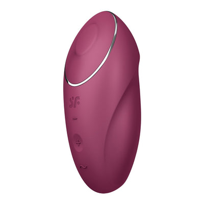 Main image for product index 12: Вібростимулятор-пульсатор Satisfyer Tap & Climax 1, ефект постукування пальцем