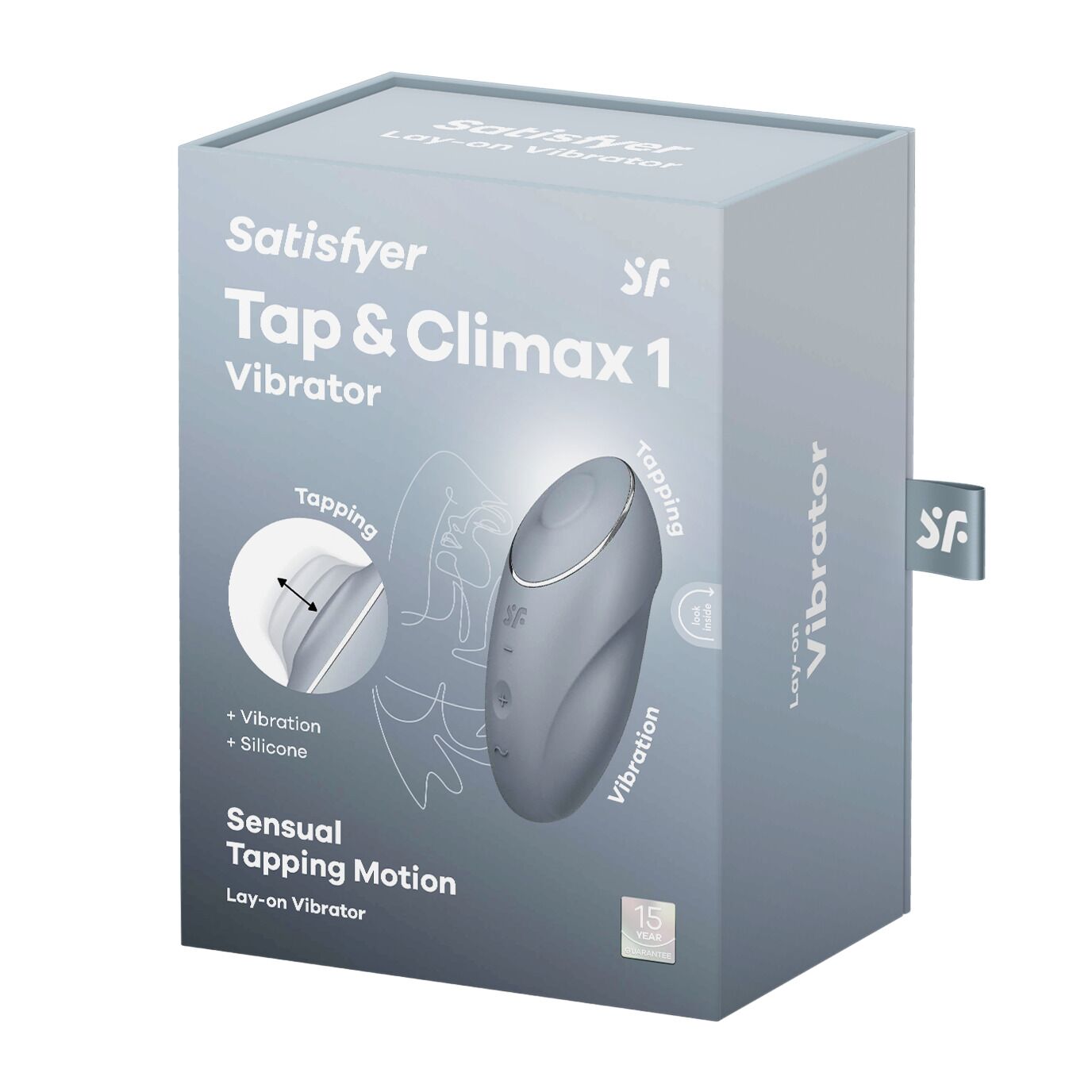 Thumb image for product index 8: Вібростимулятор-пульсатор Satisfyer Tap & Climax 1, ефект постукування пальцем