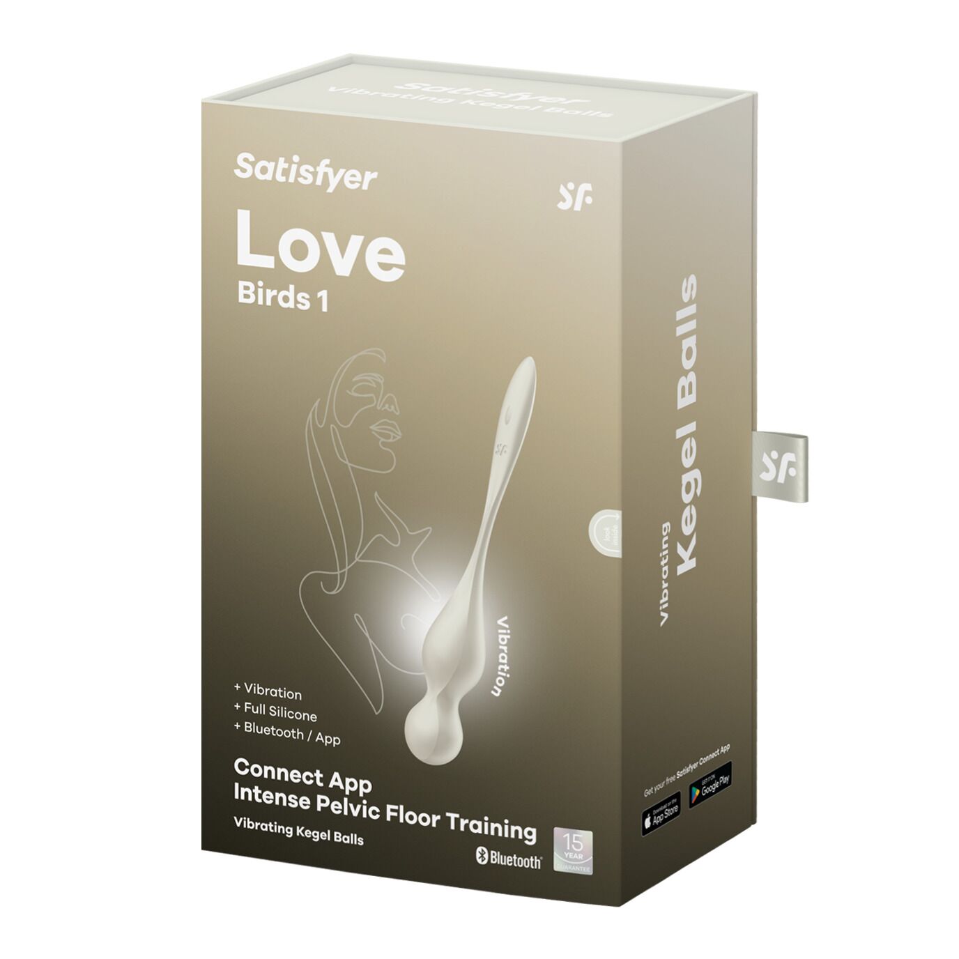 Thumb image for product index 7: Вагинальные смарт-шарики с вибрацией Satisfyer Love Birds 1 Connect App