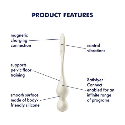 Main image for product index 6: Вагинальные смарт-шарики с вибрацией Satisfyer Love Birds 1 Connect App