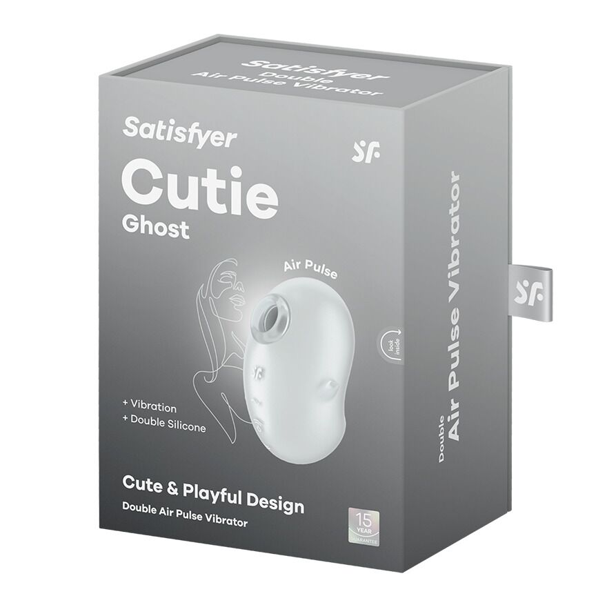 Thumb image for product index 5: Вакуумний кліторальний стимулятор з вібрацією Satisfyer Cutie Ghost