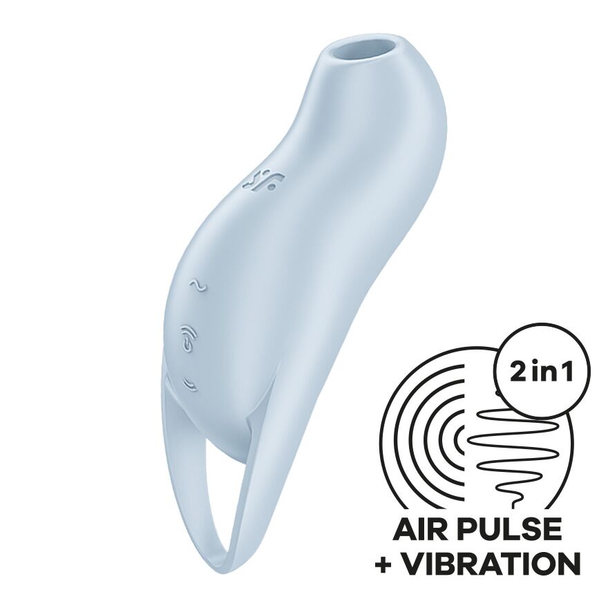 Thumb image for product index 6: Вакуумний кліторальний стимулятор з вібрацією Satisfyer Pocket Pro 1