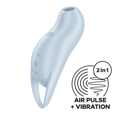 Main image for product index 6: Вакуумний кліторальний стимулятор з вібрацією Satisfyer Pocket Pro 1