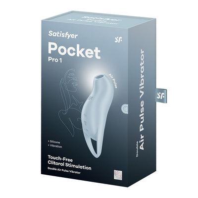 Main image for product index 10: Вакуумний кліторальний стимулятор з вібрацією Satisfyer Pocket Pro 1