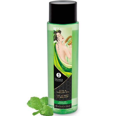 Main image for product index 1: Гель для душу Shunga Shower Gel – Sensual Mint з рослинними оліями та вітаміном Е