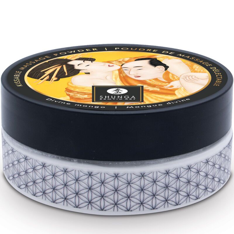 Thumb image for product index 2: Смачна пудра для оральних пестощів Shunga Body Powder – Luscious Mango