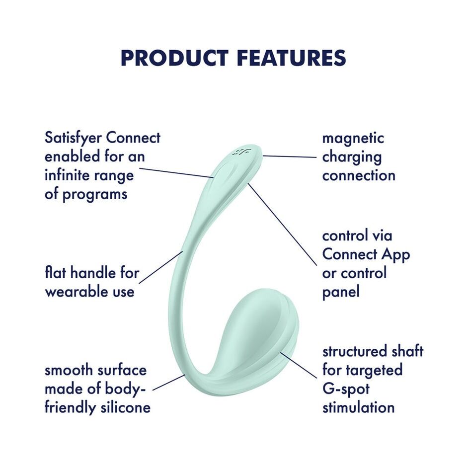 Thumb image for product index 7: Віброяйце Satisfyer Smooth Petal Connect App