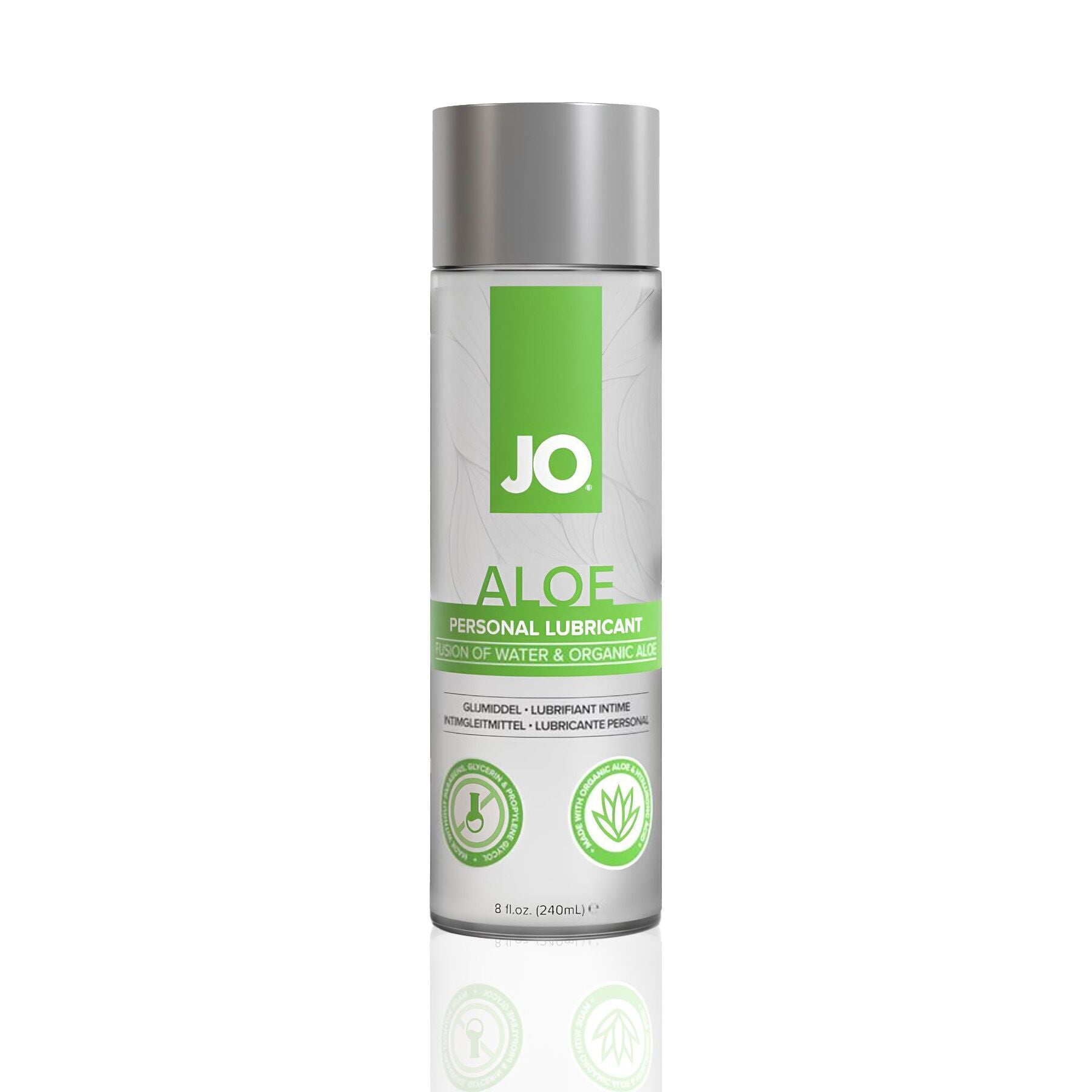Розпродаж!!! Змазка на водній основі JO H2O Organic Aloe 240 мл (термін 01.05.2027) - фото 1