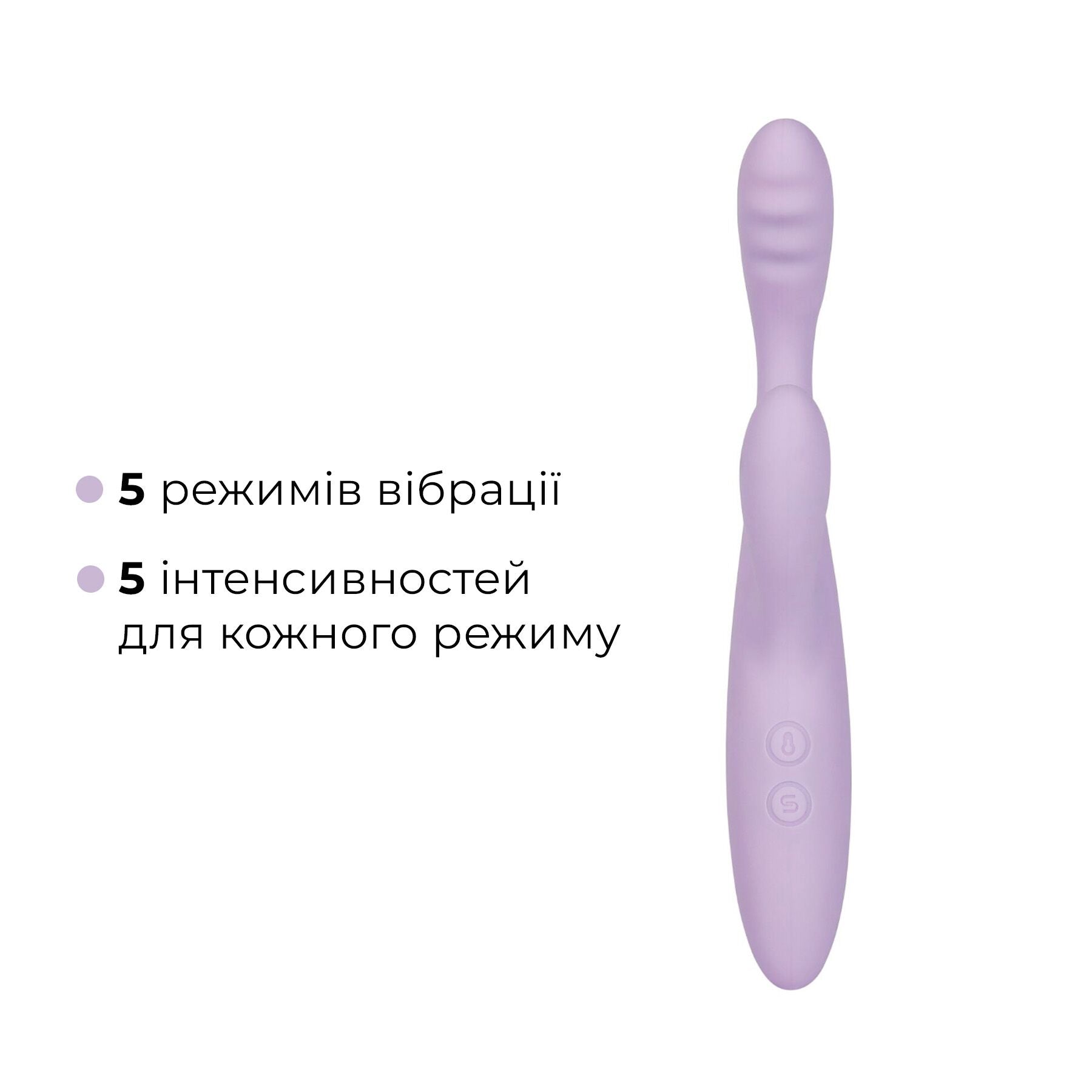 Thumb image for product index 5: Тонкий кролик-вібратор Svakom Cici+ 2 Lilac, підігрів до 38 °C