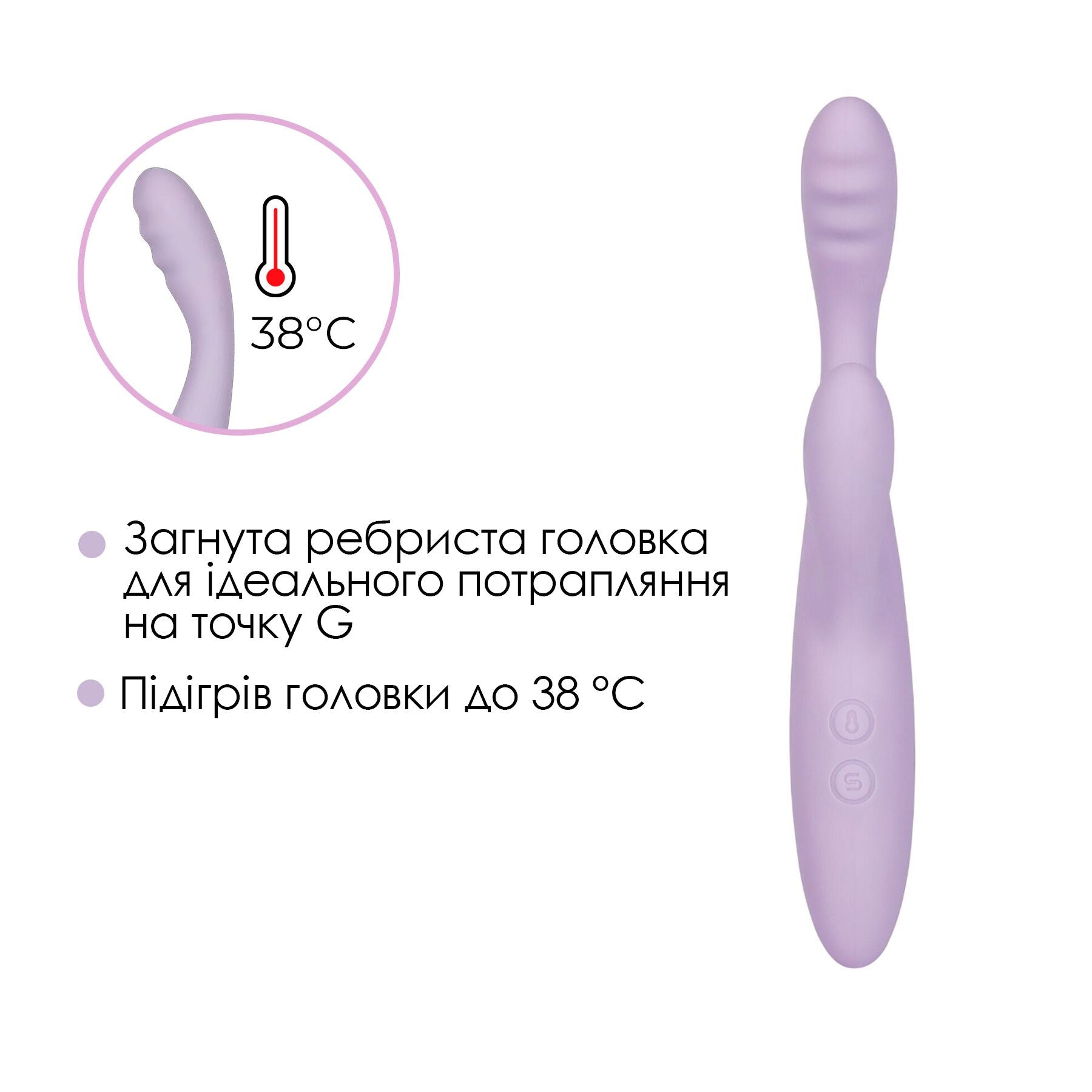 Thumb image for product index 6: Тонкий кролик-вібратор Svakom Cici+ 2 Lilac, підігрів до 38 °C