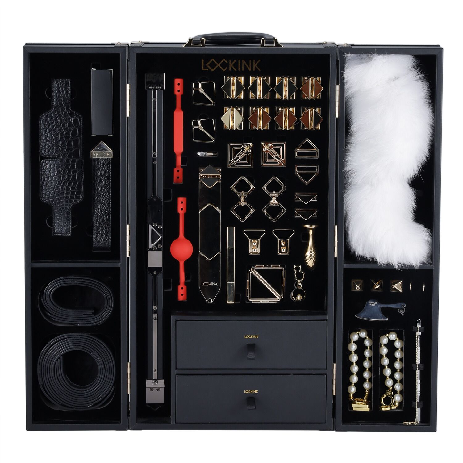 Thumb image for product index 23: БДСМ-набор LOCKINK All-in-1 BDSM Play Kit