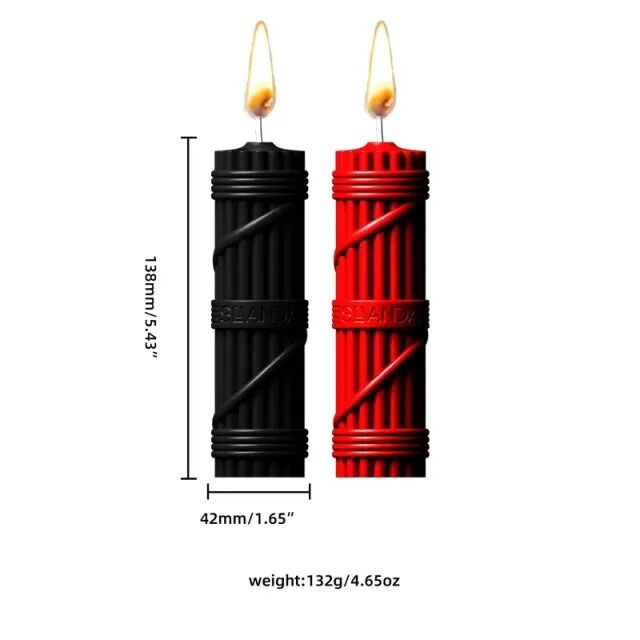 Thumb image for product index 2: Свічки для BDSM LOCKINK SEVANDA Fetish Drip Candles Set