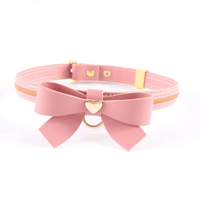 Main image for product index 5: Поводок LOCKINK SEVANDA Love Heart Butterfly Leather Collar Set