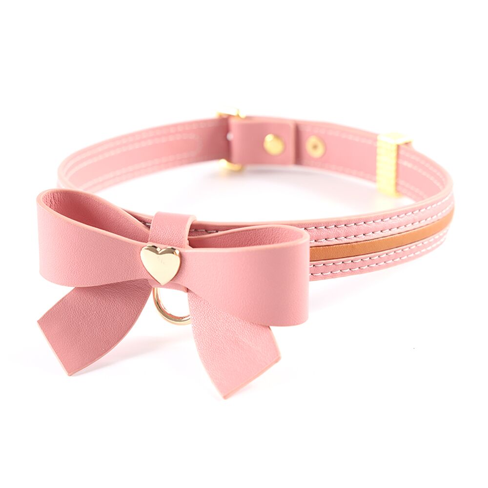 Thumb image for product index 2: Поводок LOCKINK SEVANDA Love Heart Butterfly Leather Collar Set