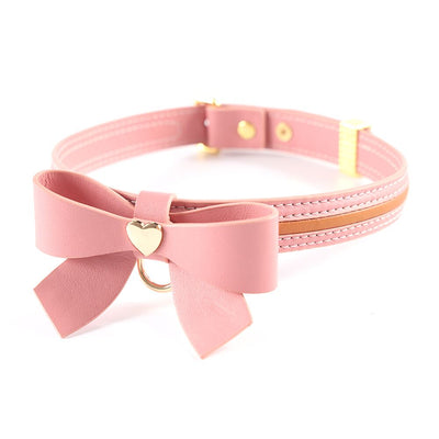 Main image for product index 2: Поводок LOCKINK SEVANDA Love Heart Butterfly Leather Collar Set