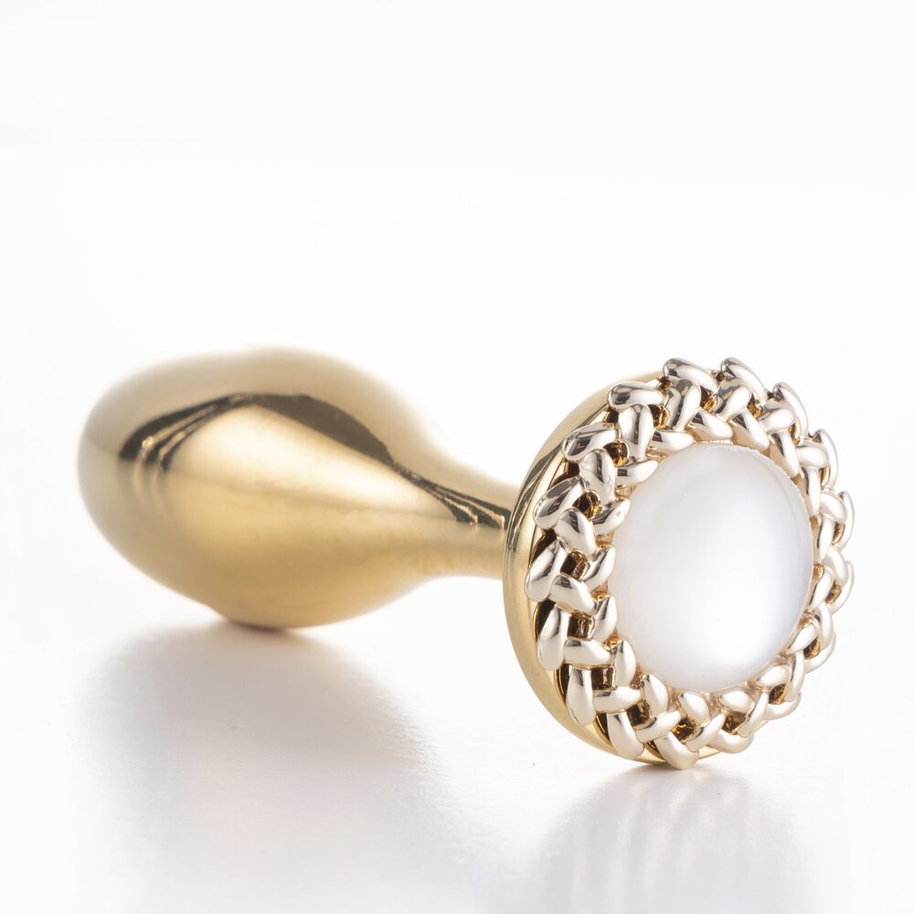 Thumb image for product index 4: Анальна пробка LOCKINK SEVANDA Pearl Rose-shape Anal Plug