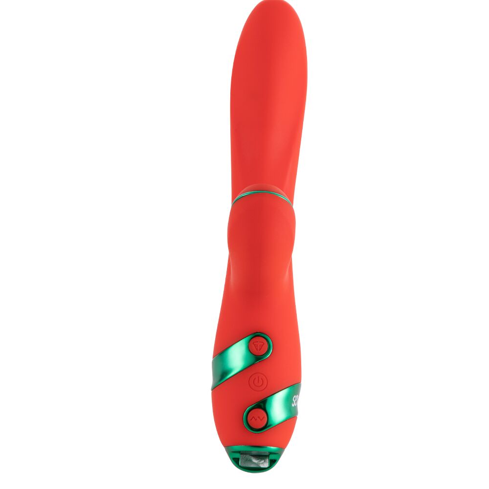 Thumb image for product index 12: Вибратор-кролик с флоггером LOCKINK SEVANDA Whip Vibrating Massage Wand