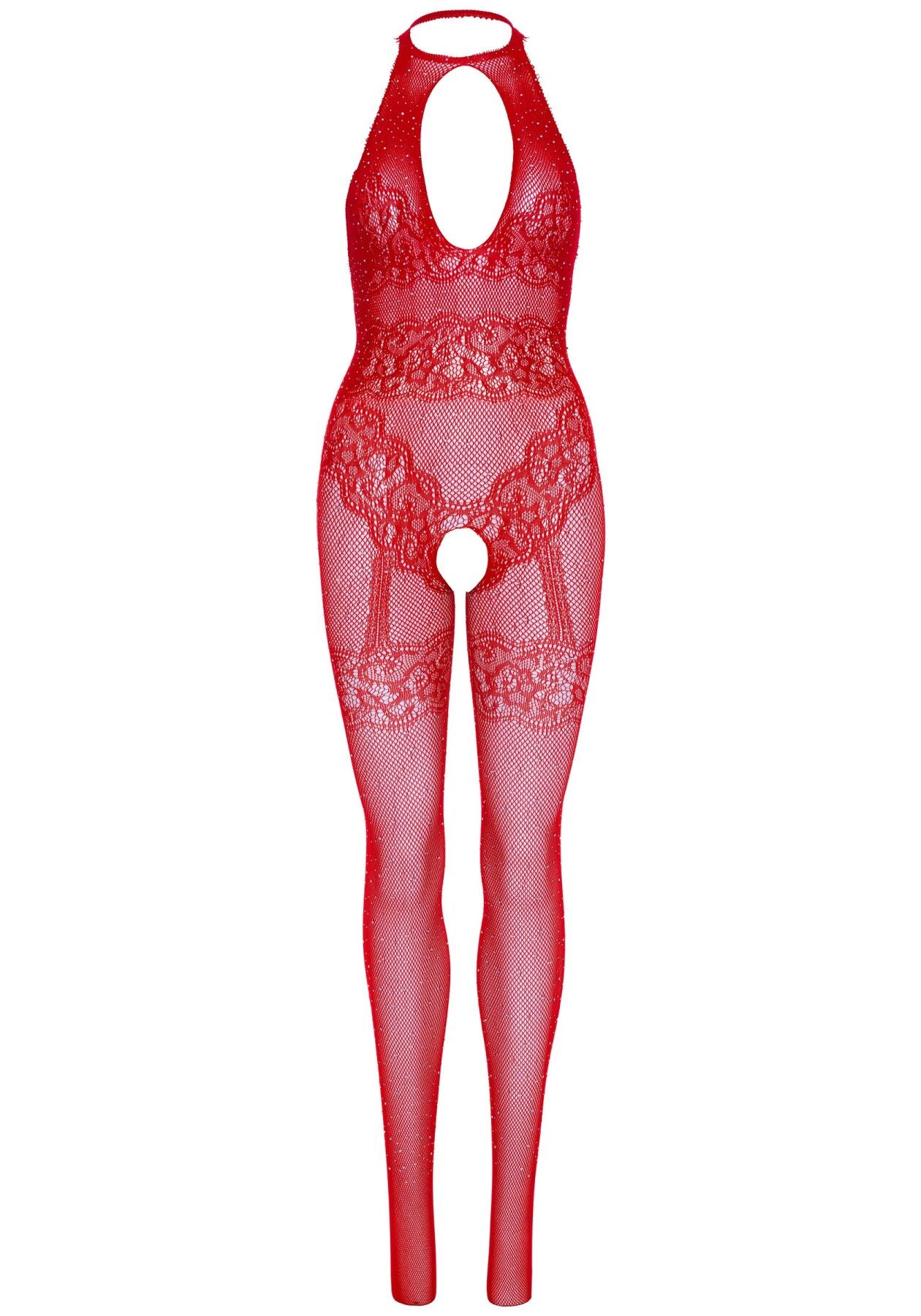 Thumb image for product index 11: Бодістокінг Leg Avenue Rhinestone Lace and Net