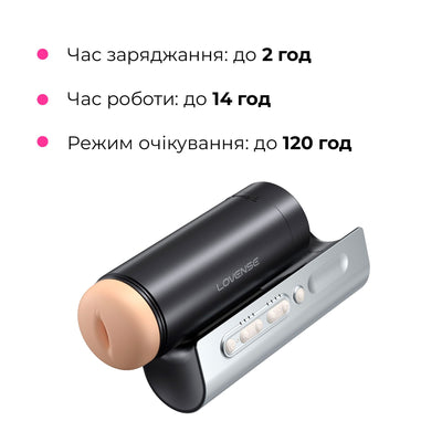 Інтерактивний смарт-мастурбатор Lovense Solace Pro - фото 11