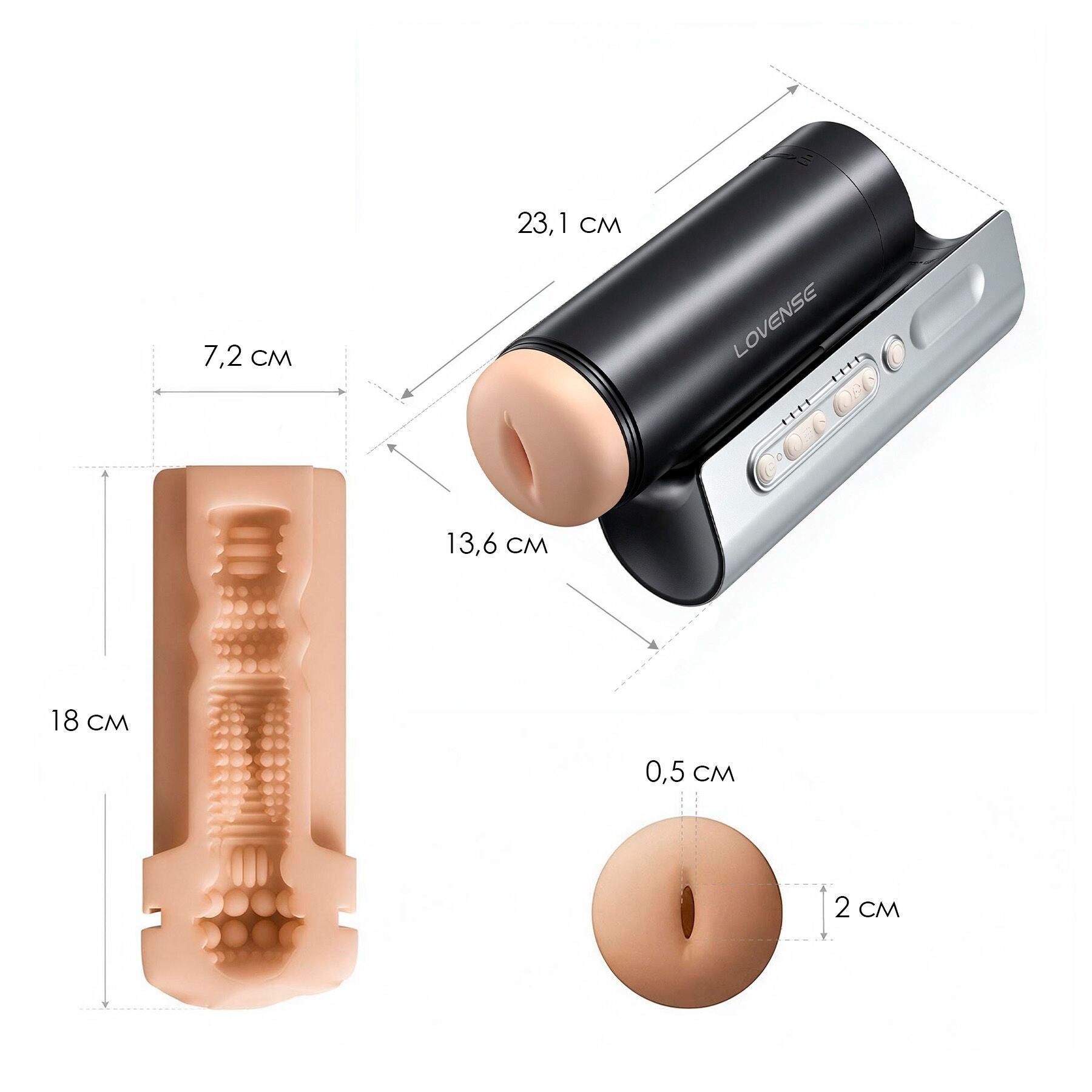 Інтерактивний смарт-мастурбатор Lovense Solace Pro - фото 4