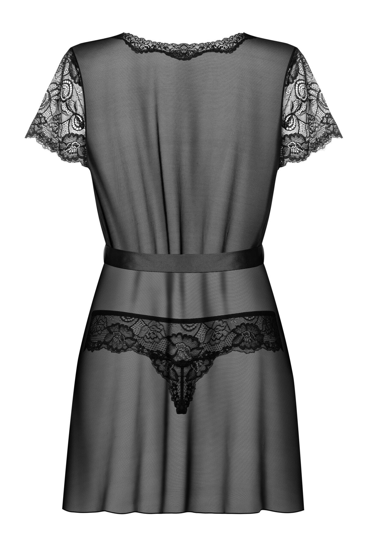 Thumb image for product index 4: Пеньюар Obsessive Alluria peignoir & thong