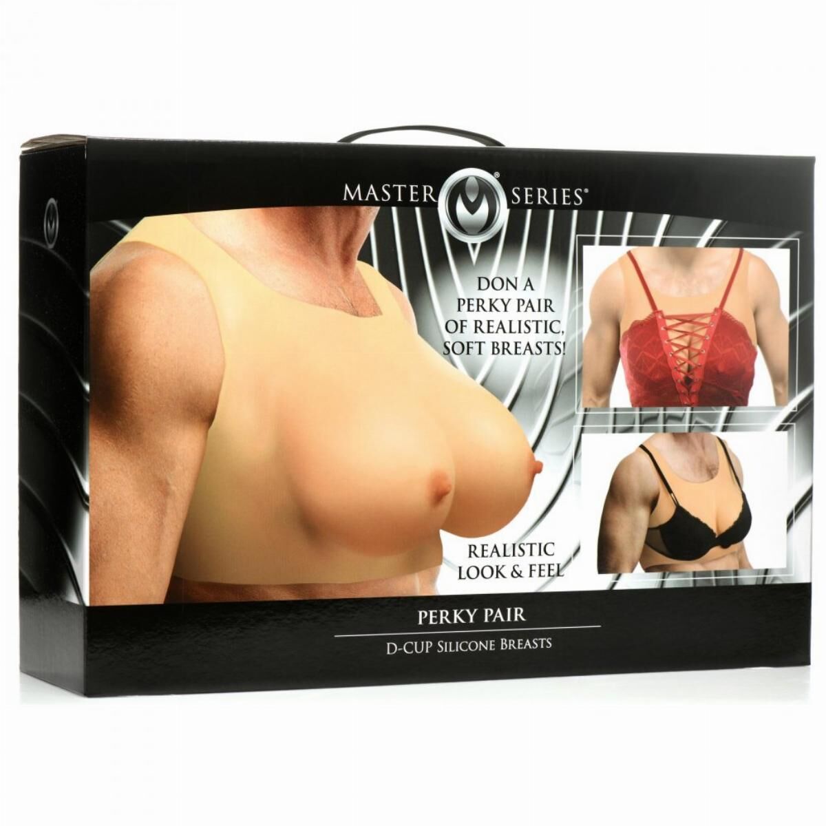 Thumb image for product index 5: Накладні силіконові груди Master Series Perky Pair D-Cup Silicone Breasts