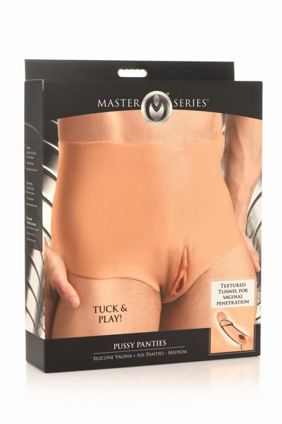 Main image for product index 21: Накладна вагіна Master Series Silicone Vagina + Butt Panties