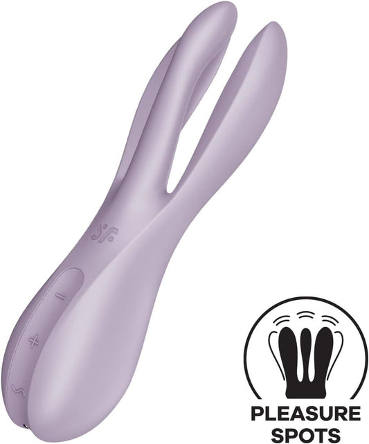 Кліторальний вібратор Satisfyer Threesome 2