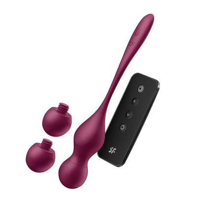 Main image for product index 1: Вагинальные шарики с вибрацией Satisfyer Love Birds Vary Connect App