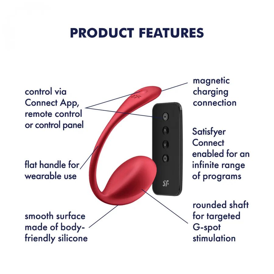 Thumb image for product index 4: Віброяйце Satisfyer Shiny Petal Connect App