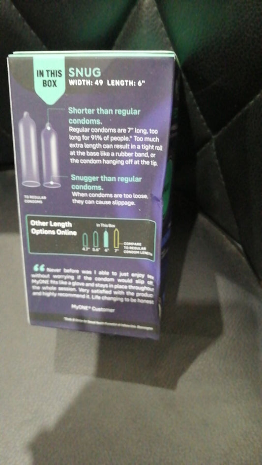 Презервативи MyONE Snug 10 шт, картонна коробка (м'ята упаковка!!!)_