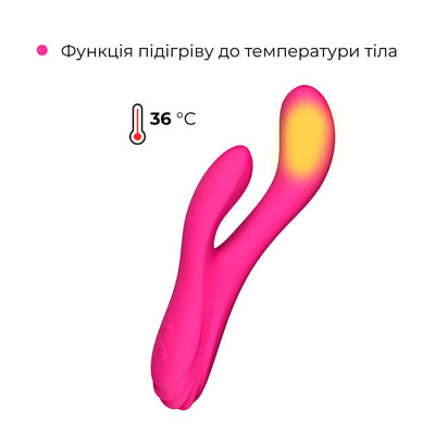 Осцилирующий смарт вибратор-кролик Lovense Osci 3 - фото 7