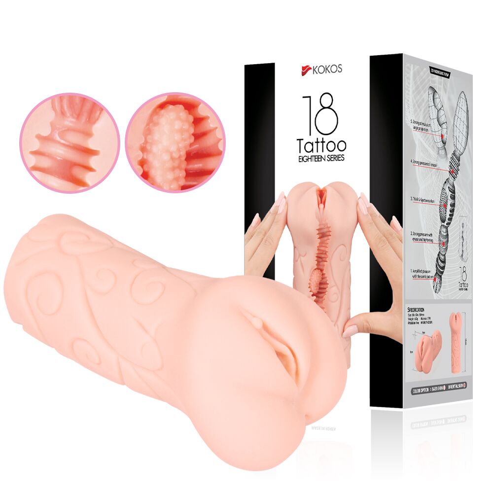 Thumb image for product index 4: Мастурбатор-вагіна Kokos Tattoo