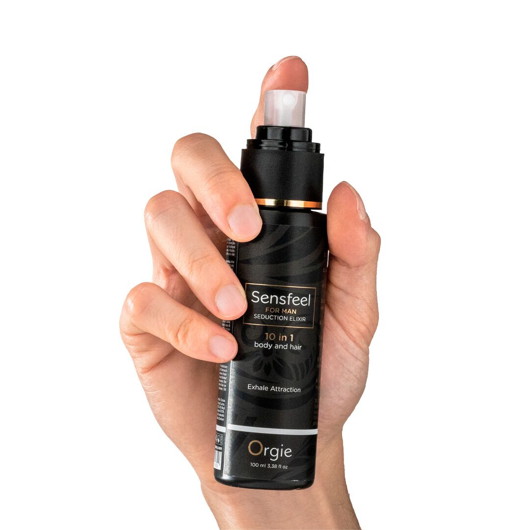 Розпродаж!!! Лосьйон з феромонами Orgie Sensfeel Seduction Elixir for Man 100мл (термін 15.05.2027) - фото 2