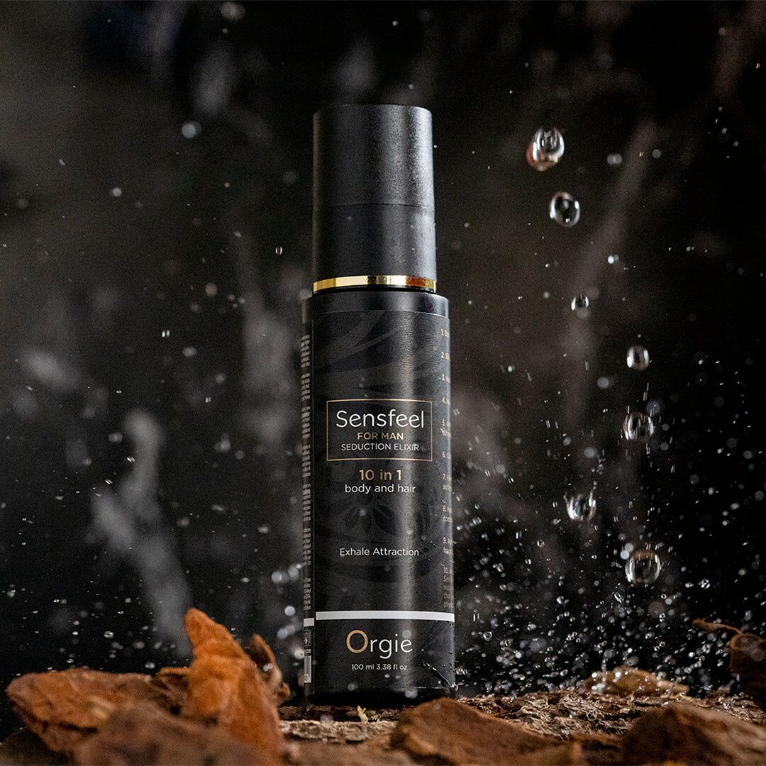 Розпродаж!!! Лосьйон з феромонами Orgie Sensfeel Seduction Elixir for Man 100мл (термін 15.05.2027) - превʼю 4