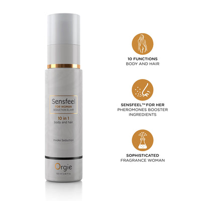 Main image for product index 3: Лосьйон з феромонами для тіла та волосся Orgie – Sensfeel Seduction Elixir 10 in 1 for Man