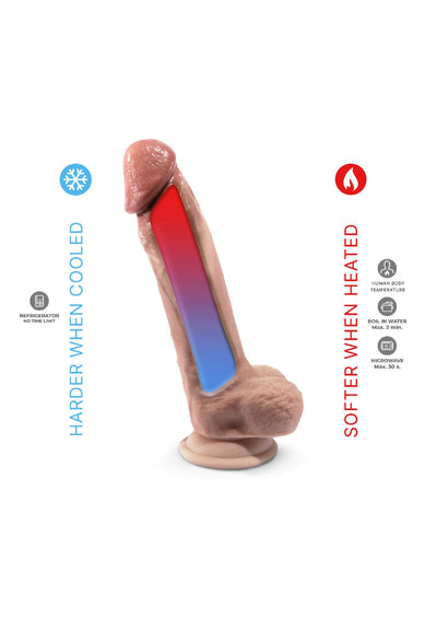 Фалоімітатор SilexD Tomas Premium Real Skin Flesh (MODEL 1) - фото 5