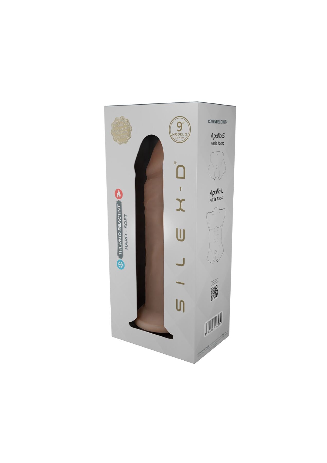 Thumb image for product index 6: Фаллоимитатор SilexD Oscar Flesh (MODEL 2), подходит для торса Apollo S и L