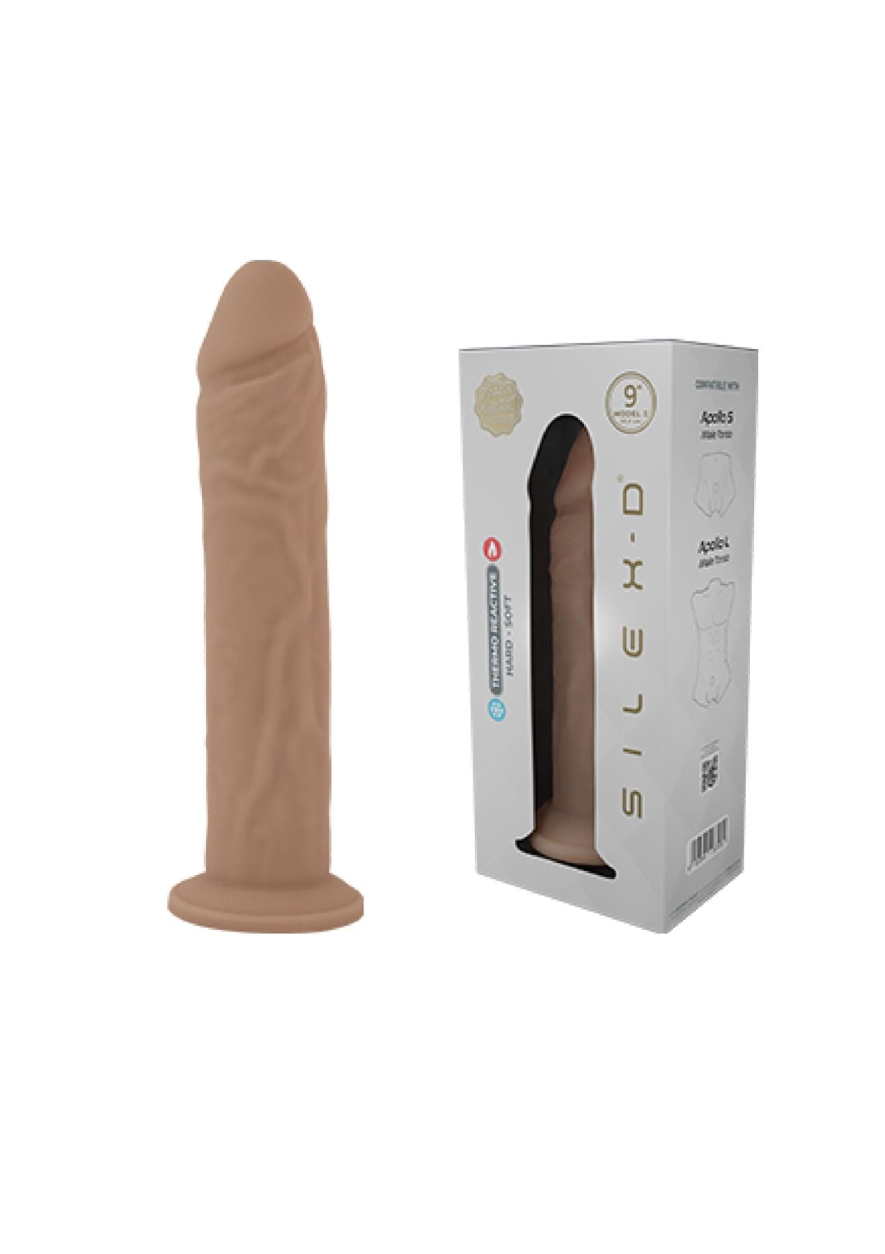 Thumb image for product index 8: Фаллоимитатор SilexD Oscar Flesh (MODEL 2), подходит для торса Apollo S и L