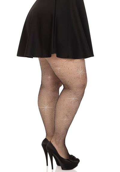 Main image for product index 10: Колготки Leg Avenue Rhinestone micro net tights