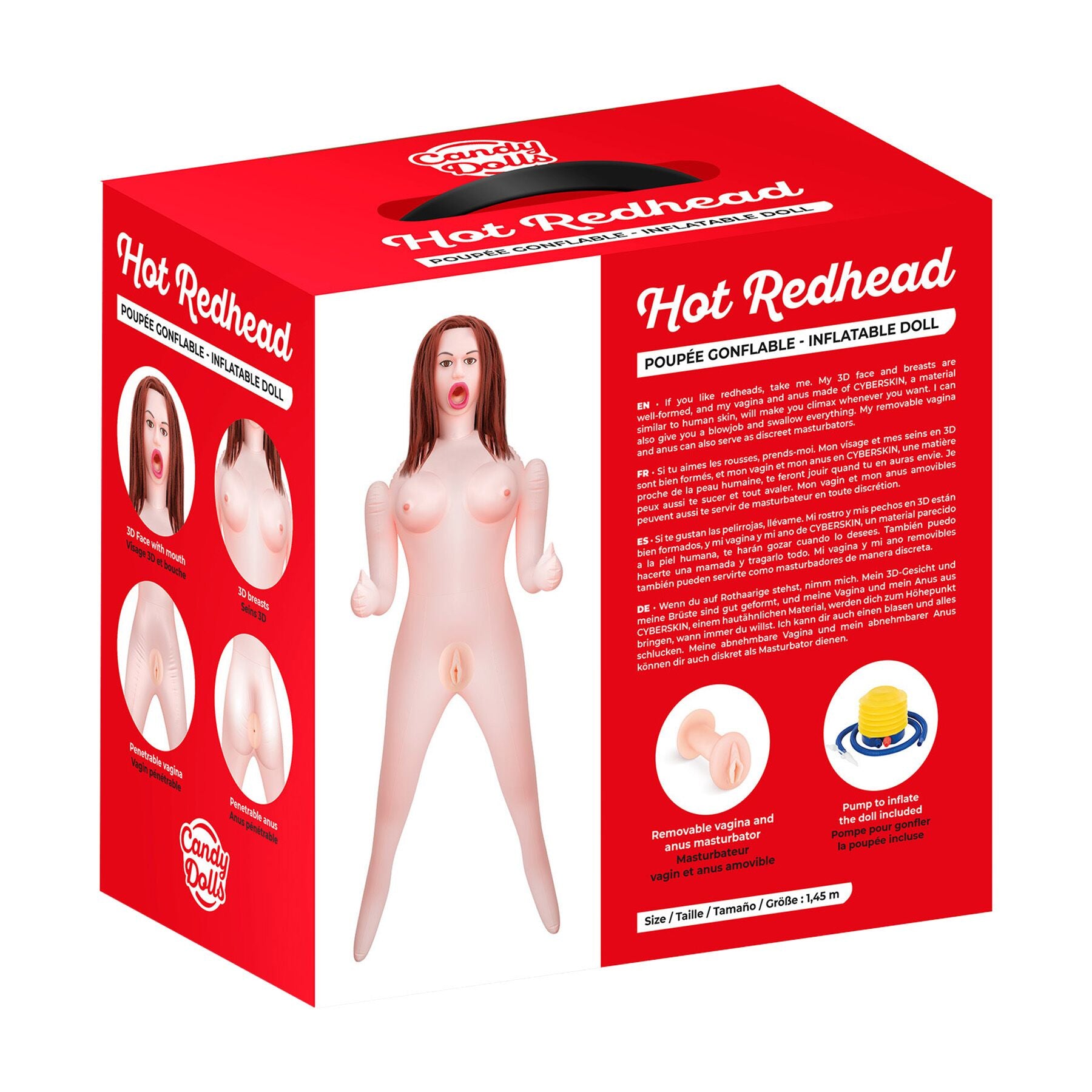 Thumb image for product index 2: Надувная кукла Candy Dolls Hot Redhead
